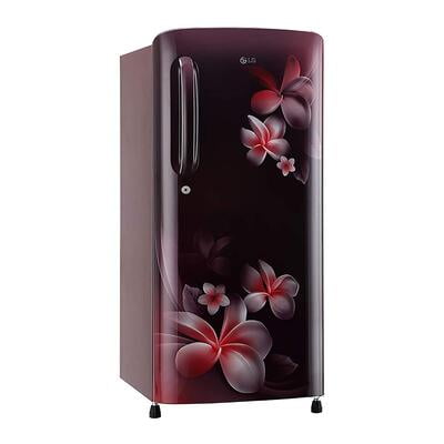 LG 190 L Inverter Direct-Cool Single Door Refrigerator (GL-B201ASPY, Scarlet Plumeria) LG 190 L Inverter Direct-Cool Single Door Refrigerator (GL-B201ASPY, Scarlet Plumeria)