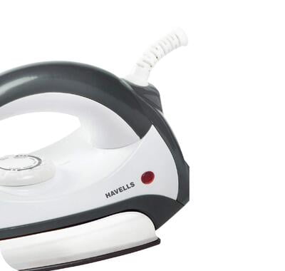 HAVELLS DRY IRON ERA WHITE & GREY 1000W HAVELLS DRY IRON ERA WHITE & GREY 1000W