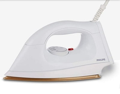 Philips HI114 1000-Watt Golden American Heritage Soleplate 1000 W Dry Iron