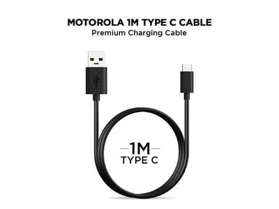MOtorola Turbopower Type C Charger 15+ Cable