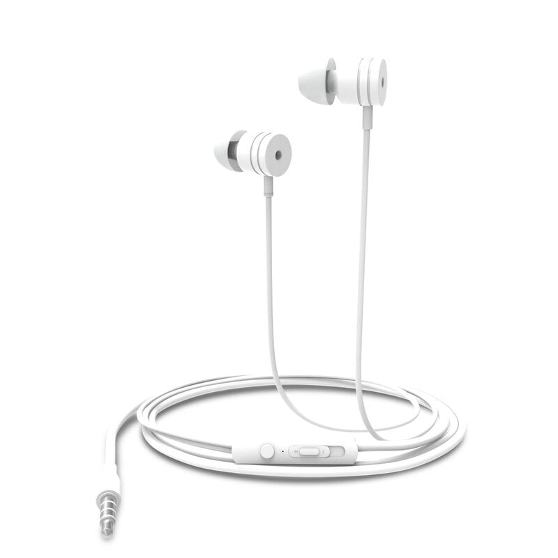 PORTRONICS EARPHONE CONCH 204 WHITE POR764