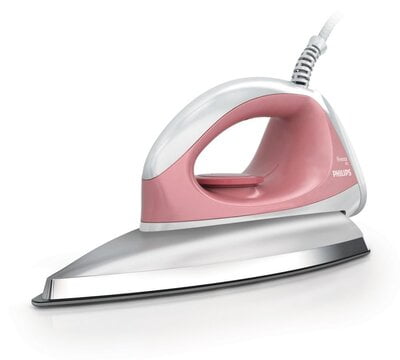 Philips GC102/01 Dry Iron 750 Watts (Pink)