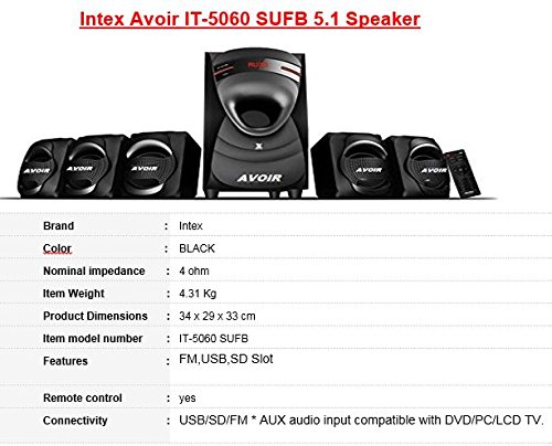 INTEX MULTIMEDIA SPEAKER IT-5060SUF INTEX MULTIMEDIA SPEAKER IT-5060SUF