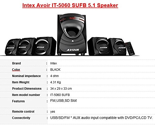 INTEX MULTIMEDIA SPEAKER IT-5060SUF