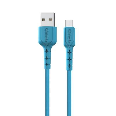 PORTRONICS CABLE KONNECT STAR MICRO 1.2M-BLUE POR 227