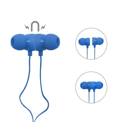 PORTRONICS STEREO BLUTOOTH HEADSET HARMONICS 206 BLUE POR837