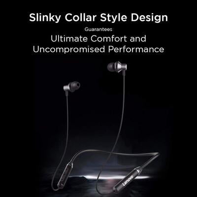 Lenovo HE05 Wireless Bluetooth 5.0 In-Ear Neck Band Lenovo HE05 Wireless Bluetooth 5.0 In-Ear Neck Band
