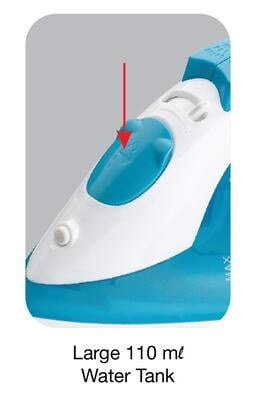 HAVELLS STEAM IRON FABIO BLUE 1250W HAVELLS STEAM IRON FABIO BLUE 1250W