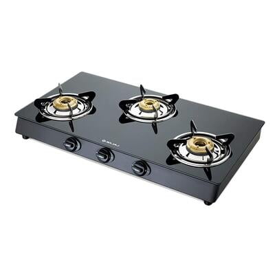 Bajaj Gas Stove Gp 6 Glass Top 3 Burner Bajaj Gas Stove Gp 6 Glass Top 3 Burner