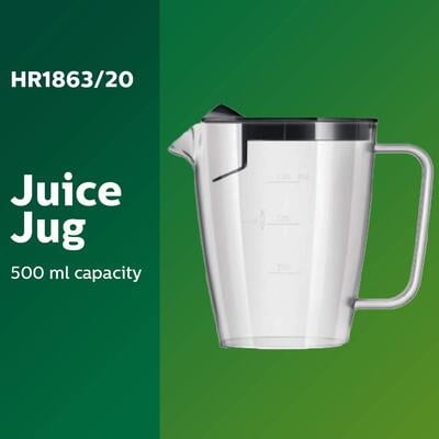 Philips Viva Collection HR1863/20 2-Litre Juicer (Black/Silver) Philips Viva Collection HR1863/20 2-Litre Juicer (Black/Silver)