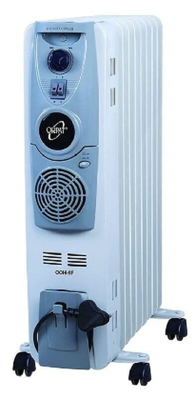 Orpat OOH-9Fin 2500 W OFR Oil Room Heater with PTC Fan Orpat OOH-9Fin 2500 W OFR Oil Room Heater with PTC Fan