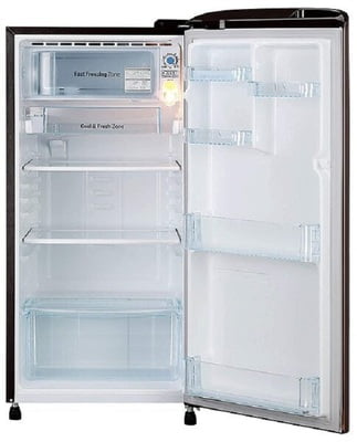 LG REF B201AASC 190LTR 2 Star Direct-Cool Single-Door Refrigerator LG REF B201AASC 190LTR 2 Star Direct-Cool Single-Door Refrigerator