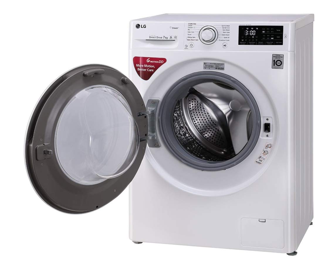 LG WASHING MACHINE FRONT LOADING 7KG FHT1007SNW LG WASHING MACHINE FRONT LOADING 7KG FHT1007SNW
