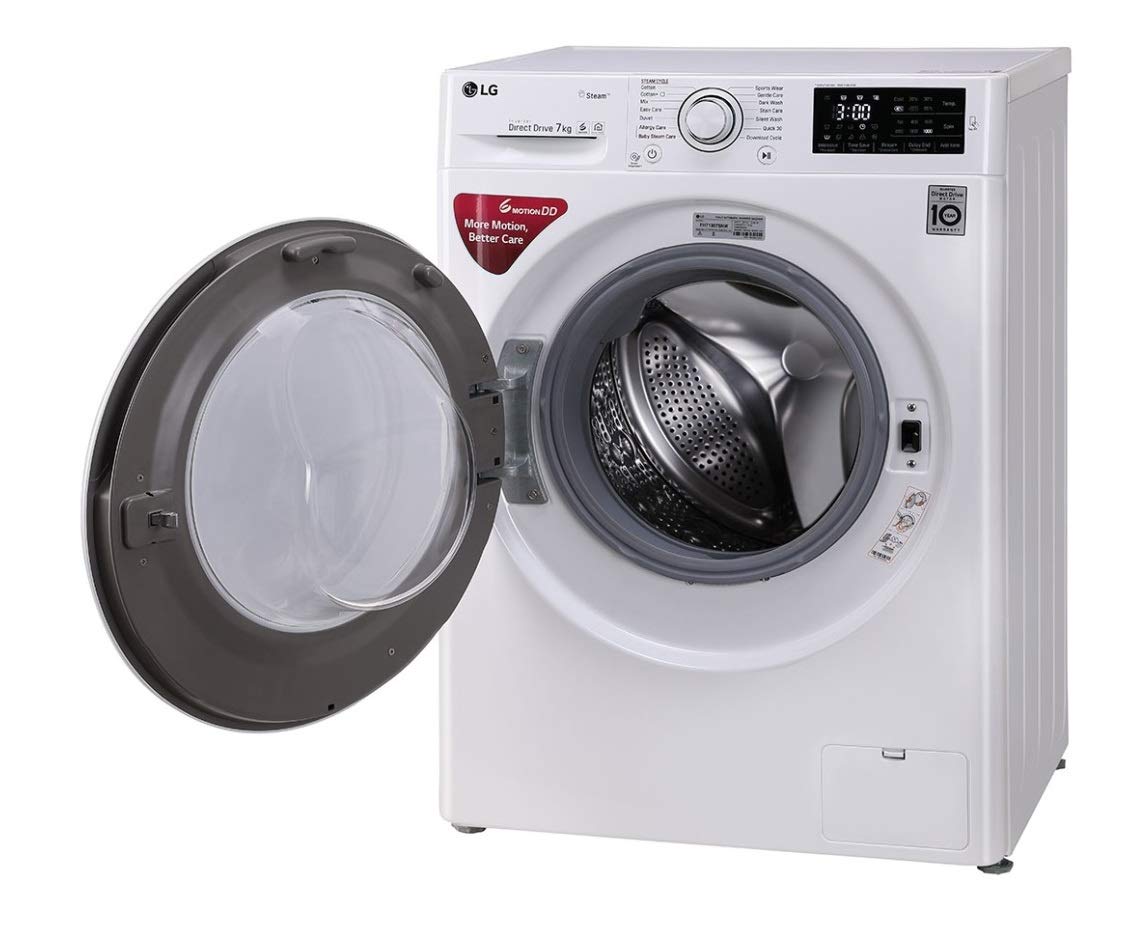 LG WASHING MACHINE FRONT LOADING 7KG FHT1007SNW