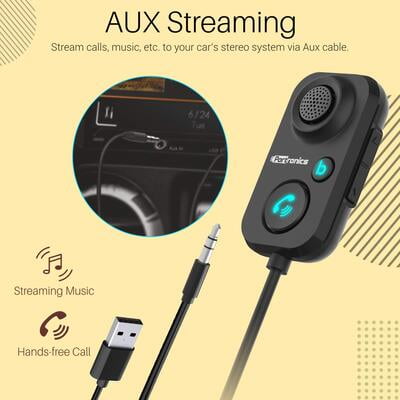 Portronics AUTO 12 In-Car Bluetooth Receiver For Handsfree Calling Portronics AUTO 12 In-Car Bluetooth Receiver For Handsfree Calling
