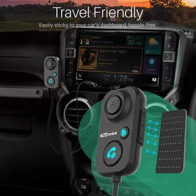 Portronics AUTO 12 In-Car Bluetooth Receiver For Handsfree Calling Portronics AUTO 12 In-Car Bluetooth Receiver For Handsfree Calling
