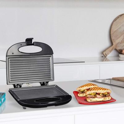 Prestige PGMFB 800-W Grill Sandwich Toaster with Fixed Grill Plates