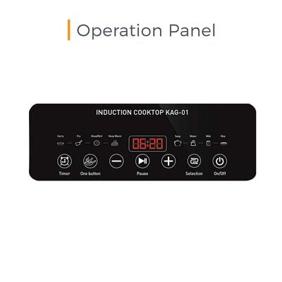 KENT - 16036 Induction Cooktop KAG-01 2000-Watt KENT - 16036 Induction Cooktop KAG-01 2000-Watt