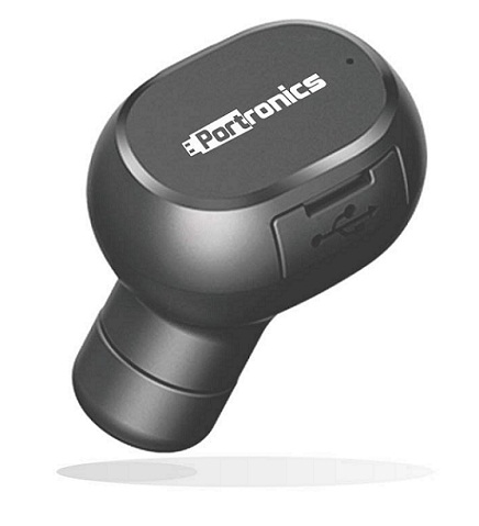 PORTRONICS MICRO BLUETOOTH HEADPHONE HARMONICS TALKY S BLACK POR 948