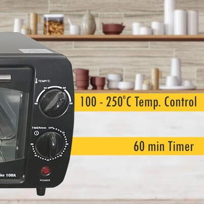 Inalsa Easy Bake 800-Watt 10-Litre OTG