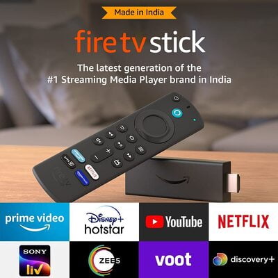 Amazon 3rd Gen Fire TV Stick with All-New Alexa Voice Remote | Streaming Media Player 2021 Release