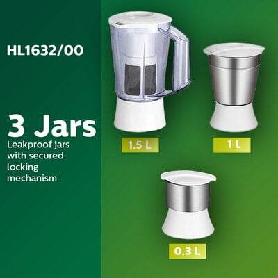 PHILIPS JMG 3JAR WITH FRUIT FILTER HL1632/00