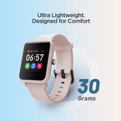 Amazfit Bip S Lite Smart Watch, 30 Days Battery Life - 8 Sports Modes Amazfit Bip S Lite Smart Watch, 30 Days Battery Life - 8 Sports Modes