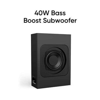 realme 2.1 Channel 100 W Bluetooth Soundbar with Wired Subwoofer realme 2.1 Channel 100 W Bluetooth Soundbar with Wired Subwoofer