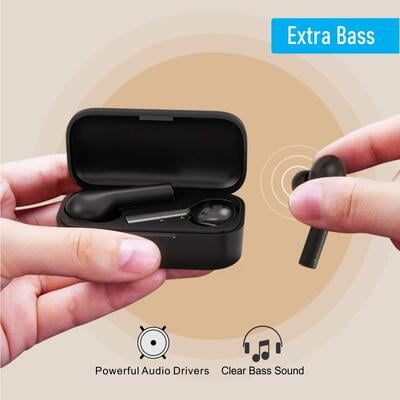 Portronics Harmonics Twins Mini II Smart TWS EarBuds POR1050 Portronics Harmonics Twins Mini II Smart TWS EarBuds POR1050