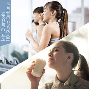 PORTRONICS BT EARBUDS -HARMONICS TWINS MINI (POR325) PORTRONICS BT EARBUDS -HARMONICS TWINS MINI (POR325)