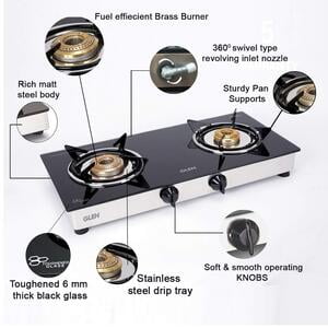 GLEN 1020 GT JUNIOR BB LPG GAS STOVE GLEN 1020 GT JUNIOR BB LPG GAS STOVE
