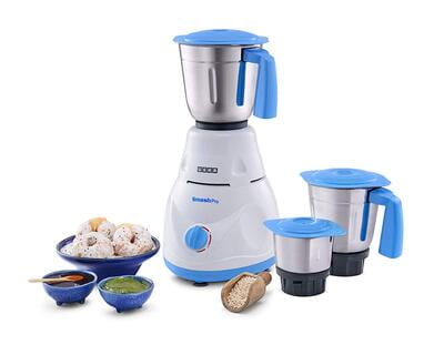 Usha Smash Pro MG 3753 Mixer Grinder with 3 Jars Usha Smash Pro MG 3753 Mixer Grinder with 3 Jars
