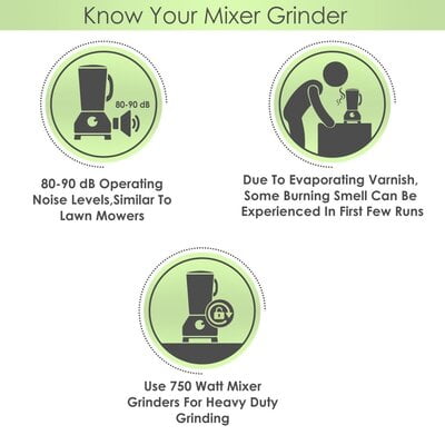 Usha Mixer Grinder (MG-3473) 750-Watt 3 jars with full Copper Motor Usha Mixer Grinder (MG-3473) 750-Watt 3 jars with full Copper Motor