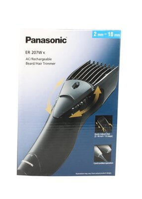 Panasonic ER207Wk44B Men's Beard & Hair Trimmer Panasonic ER207Wk44B Men's Beard & Hair Trimmer