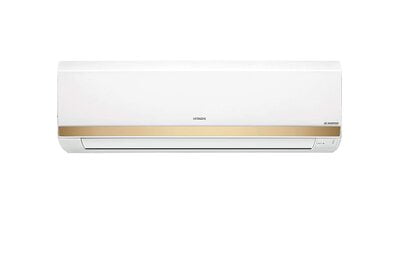 Hitachi 1.5 Ton 3 Star Hot and Cold Inverter Split AC (Copper, RSNG318HDXA, Gold)