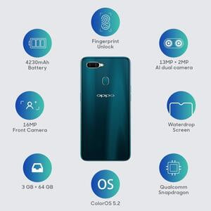 OPPO A7 (Glaze Blue, 4GB RAM, 64GB Storage) CPH1901 OPPO A7 (Glaze Blue, 4GB RAM, 64GB Storage) CPH1901