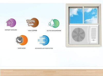 VOLTAS AIRCON 125DZA(5S)