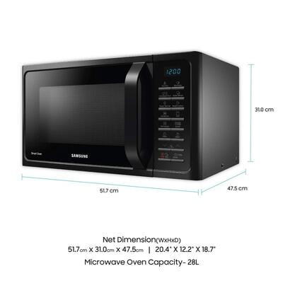 Samsung MC28H5025VK 28 litre Convection Microwave Oven