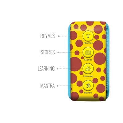 Saregama Carvaan Mini Kids Preloaded Stories, Rhymes with BT/USB/AUX Saregama Carvaan Mini Kids Preloaded Stories, Rhymes with BT/USB/AUX
