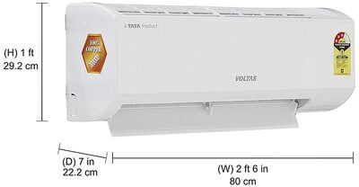 VOLTAS SAC 123DZW 1.0TON SPLIT AC