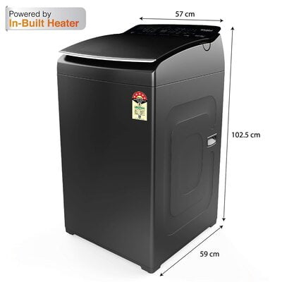 WHIRLPOOL W/M 360 BW PRO-H 7.5 GRAPHITE 10YMW WHIRLPOOL W/M 360 BW PRO-H 7.5 GRAPHITE 10YMW