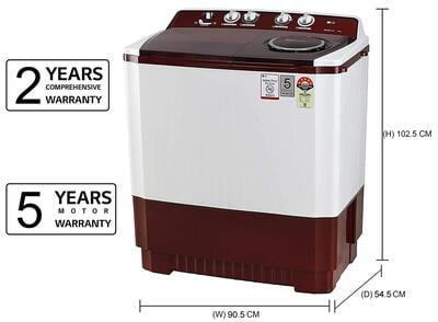 LG SEMI AUTOMATIC WASHING 11KG P1145SRAZ