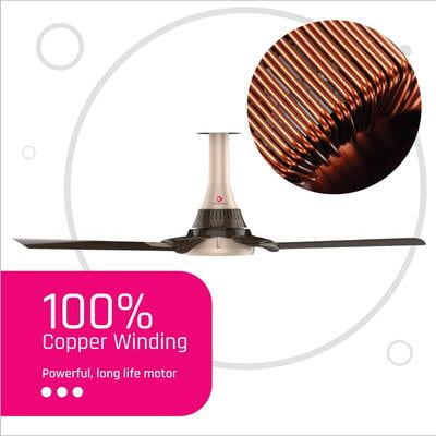 Ottomate Smart Ready 1250 mm Ceiling Fan With 3 Blades