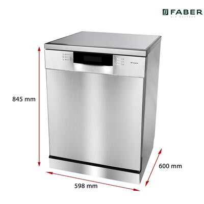 Faber FFSD 8PR 14S 3D Wash for Tough Stains Dishwasher