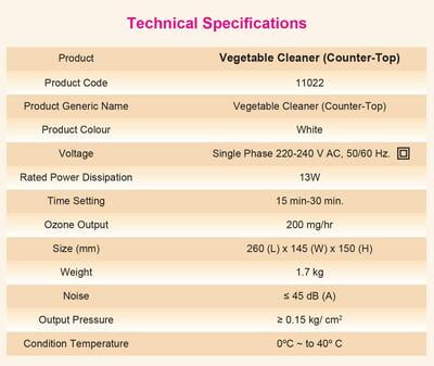 KENT Vegetable Cleaner & Fruit Disinfectant