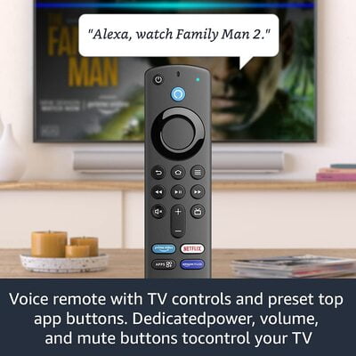 Amazon 3rd Gen Fire TV Stick with All-New Alexa Voice Remote | Streaming Media Player 2021 Release