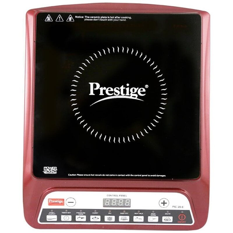 Prestige Induction Cook Top PIC 20.0 Maroon Prestige Induction Cook Top PIC 20.0 Maroon