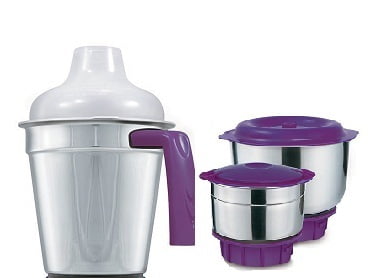 Maharaja Whiteline Plastic Stunner Mx-168 500-Watt Mixer Grinder with 3 Jars Maharaja Whiteline Plastic Stunner Mx-168 500-Watt Mixer Grinder with 3 Jars