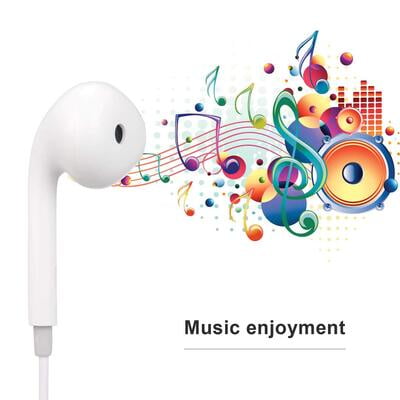 Lenovo HF170 Wired in Earphone with Mic Volume Control Lenovo HF170 Wired in Earphone with Mic Volume Control