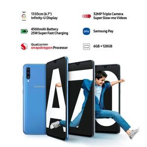 SAMSUNG GALAXY A 70 6/128 GB BLUE SAMSUNG GALAXY A 70 6/128 GB BLUE